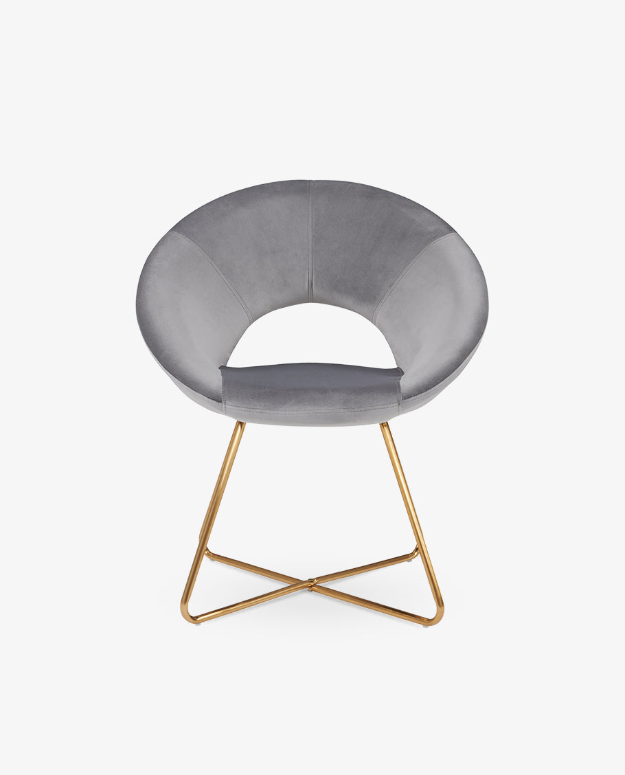 Esszimmerstuhl Stoffbezug (Samt) Konferenzstuhl Besucherstuhl herausragendes Design Farbauswahl Duhome 439D