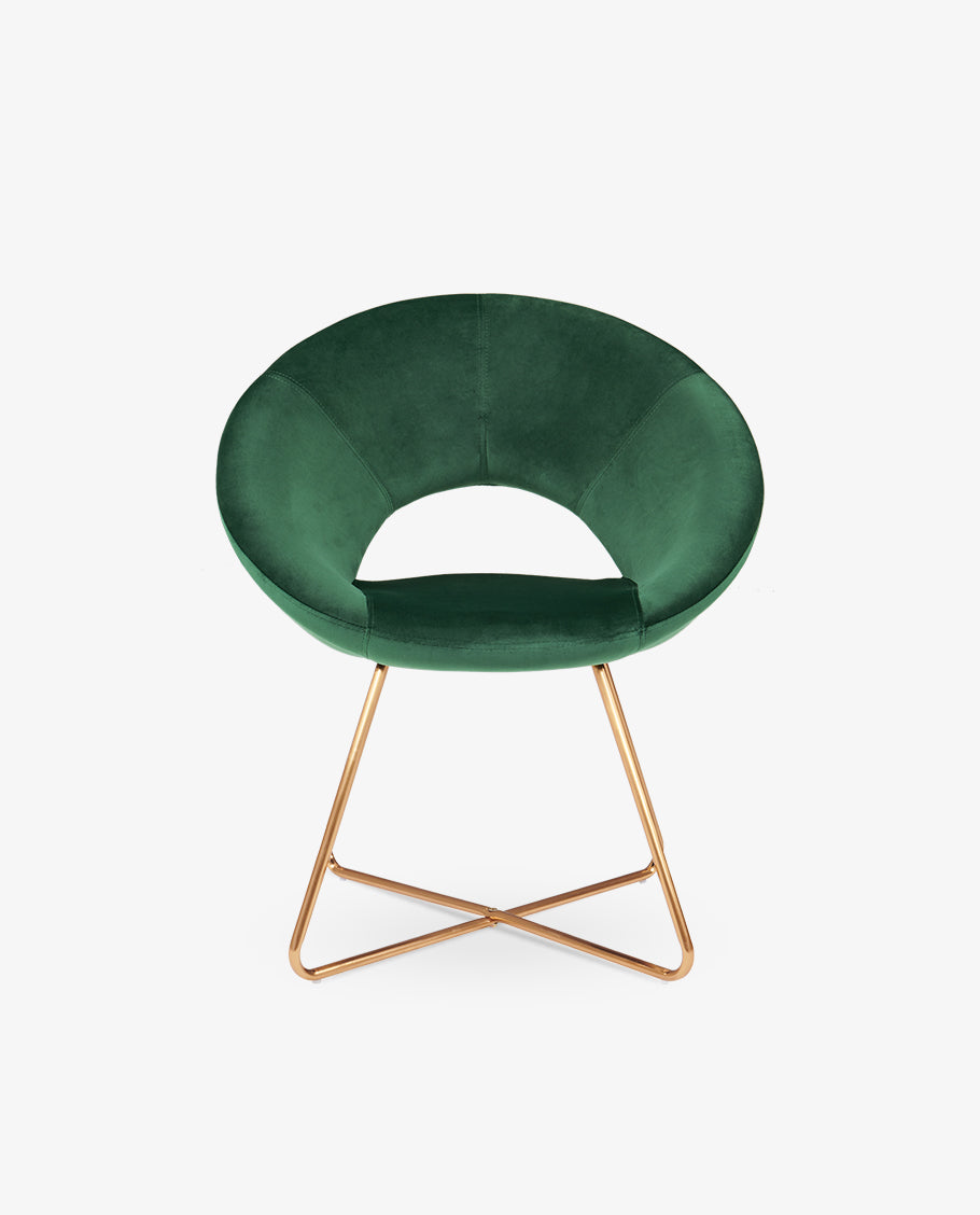 Esszimmerstuhl Stoffbezug (Samt) Konferenzstuhl Besucherstuhl herausragendes Design Farbauswahl Duhome 439D