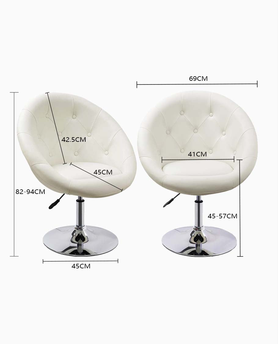 Sessel Farbenvielfalt höhenverstellbar Kunstleder Clubsessel Coctailsessel Loungesessel - TYP 509A