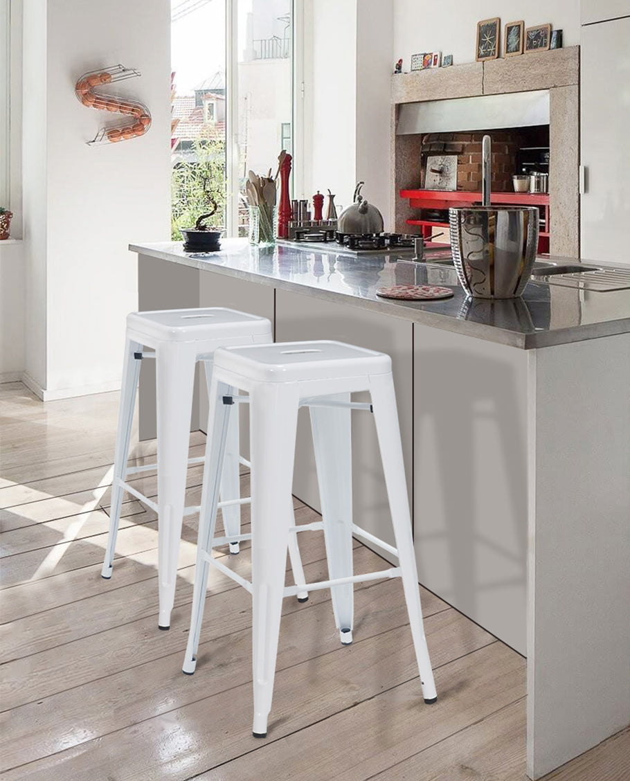 Eisen Barhocker Metall Farbauswahl Barstuhl Robust Und Zeitlos ++Industry Design++ Duhome 665D