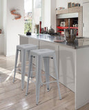 Load image into Gallery viewer, Eisen Barhocker Metall Farbauswahl Barstuhl Robust Und Zeitlos ++Industry Design++ Duhome 665D