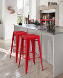 Load image into Gallery viewer, Eisen Barhocker Metall Farbauswahl Barstuhl Robust Und Zeitlos ++Industry Design++ Duhome 665D