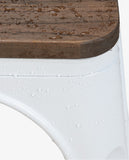 Load image into Gallery viewer, 1x Esszimmerstuhl / Stuhl aus Metall / Eisen Farbauswahl Küchenstuhl Stapelbar, Robust & Zeitlos Duhome 666