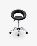 Load image into Gallery viewer, Rollhocker / STUHL in 3 Farben, mit Lehne ,Praxishocker Drehhocker TYP 171XF Hocker