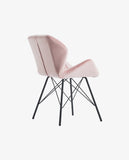 Load image into Gallery viewer, Duhome 2er Set Esszimmerstuhl Stoff Küchenstuhl Metallbeine Konferenzstuhl Besucherstuhl Retro Farbauswahl 622J