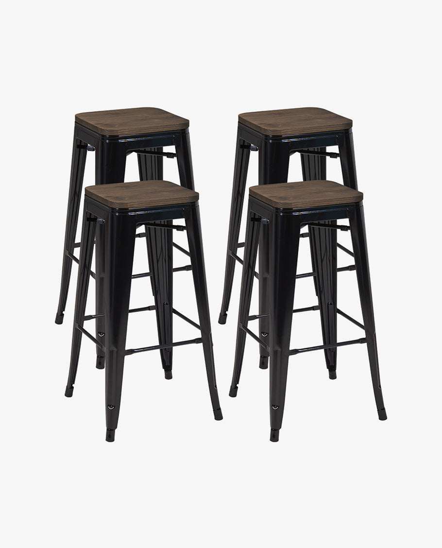 Eisen Barhocker Metall Farbauswahl Barstuhl Robust Und Zeitlos ++Industry Design++ Duhome 665D