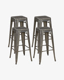 Load image into Gallery viewer, Eisen Barhocker Metall Farbauswahl Barstuhl Robust Und Zeitlos ++Industry Design++ Duhome 665D