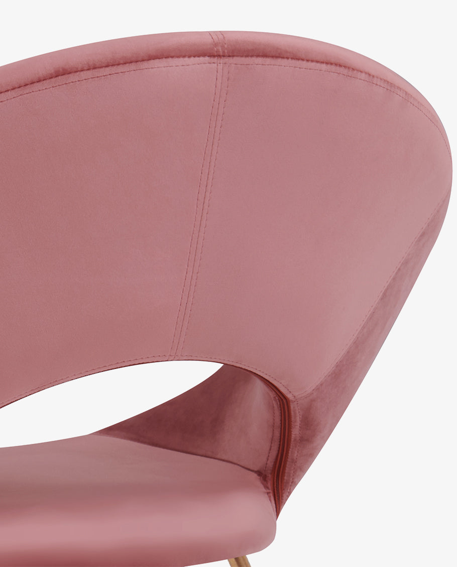 Esszimmerstuhl Stoffbezug (Samt) Konferenzstuhl Besucherstuhl herausragendes Design Farbauswahl Duhome 439D