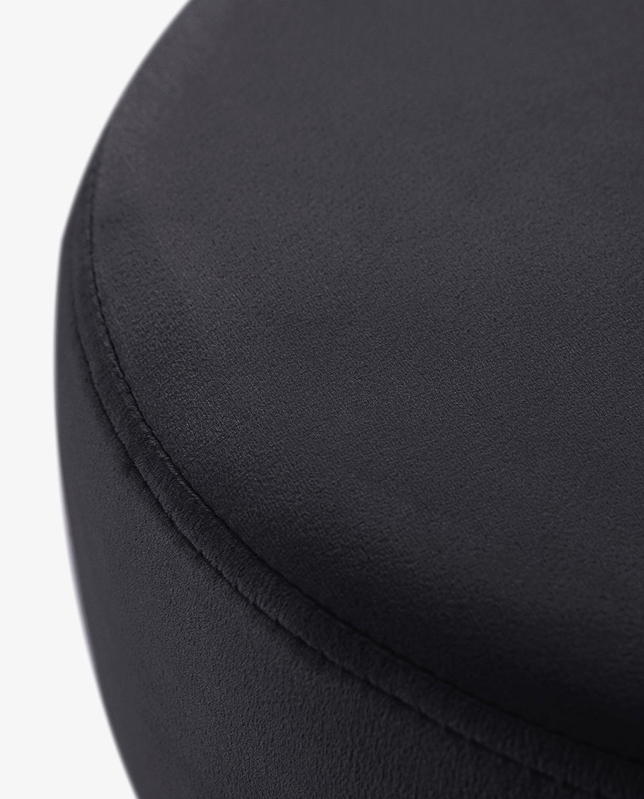 Sitzhocker Hocker Rund Farbauswahl Schemel elegantes Design Metallbeine Duhome 9111