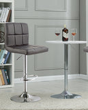 Load image into Gallery viewer, Duhome Barhocker 2x Barstuhl Kunstleder oder Stoff Tresenhocker Bar Sessel gut gepolstert höhenverstellbar mit Lehne eckig 451Y