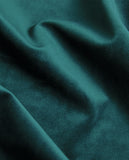 Load image into Gallery viewer, 2er Set Esszimmerstuhl aus Stoff Samt Stuhl Retro Design Polsterstuhl mit Rückenlehne Metallbeine Farbauswahl Duhome 8066