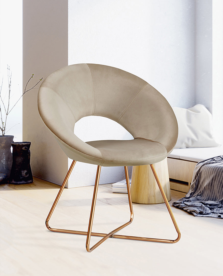 Esszimmerstuhl Stoffbezug (Samt) Konferenzstuhl Besucherstuhl herausragendes Design Farbauswahl Duhome 439D