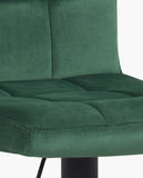 Load image into Gallery viewer, Duhome Barhocker 2x Barstuhl Kunstleder oder Stoff Tresenhocker Bar Sessel gut gepolstert höhenverstellbar mit Lehne eckig 451Y