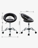 Load image into Gallery viewer, Rollhocker / STUHL in 3 Farben, mit Lehne ,Praxishocker Drehhocker TYP 171XF Hocker