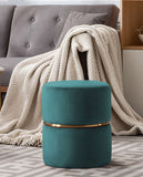 Load image into Gallery viewer, Duhome Sitzhocker Hocker Rund Polsterhocker Schminkhocker edles Design 9123