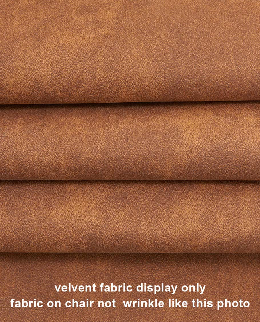 Esszimmerstuhl aus Stoff (Samt) Farbauswahl Retro Design Armlehnstuhl Stuhl mit Rückenlehne Sessel Metallbeine Duhome 8058