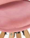 Load image into Gallery viewer, Duhome 2er Set Stuhl Esszimmerstühle Küchenstühle Farbauswahl mit Holzbeinen Sitzkissen Esszimmerstuhl Retro 518M