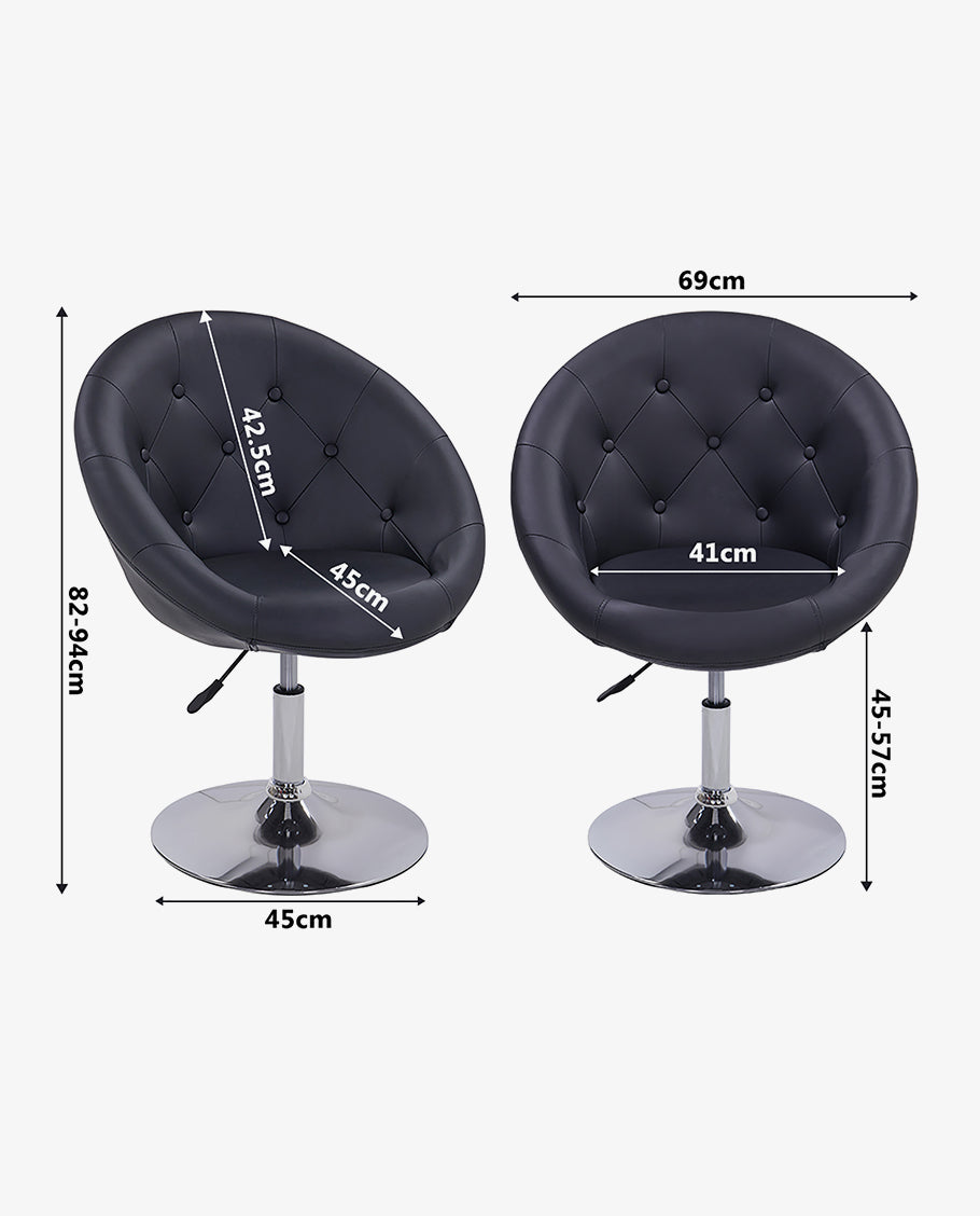 Sessel Farbenvielfalt höhenverstellbar Kunstleder Clubsessel Coctailsessel Loungesessel - TYP 509A