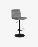 Load image into Gallery viewer, Duhome Barhocker 2x Barstuhl Kunstleder oder Stoff Tresenhocker Bar Sessel gut gepolstert höhenverstellbar mit Lehne eckig 451Y