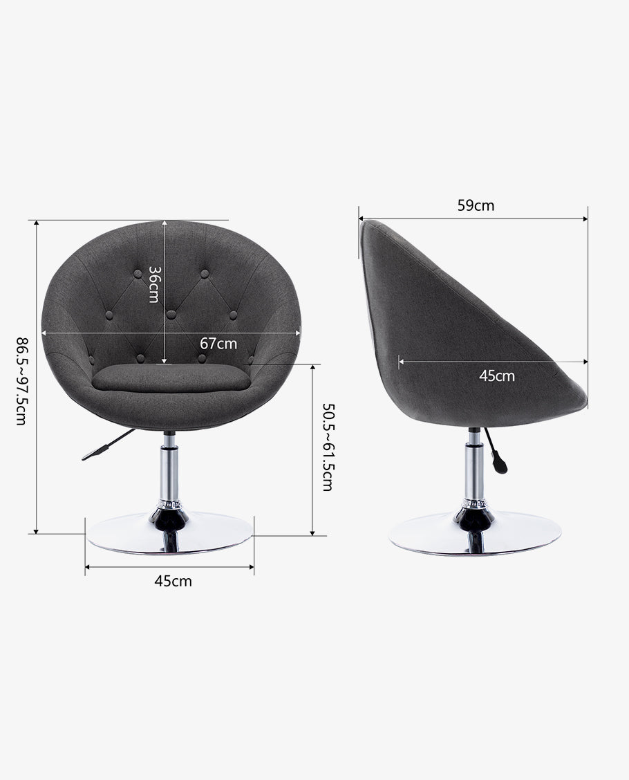 Sessel Farbenvielfalt höhenverstellbar Kunstleder Clubsessel Coctailsessel Loungesessel - TYP 509A