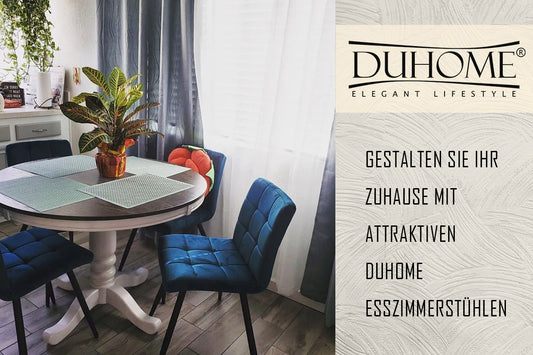Gestalten Sie Ihr Zuhause mit attraktiven duhome Esszimmerstühlen