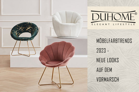 Möbelfarbtrends 2023 - Neue Looks auf dem Vormarsch
