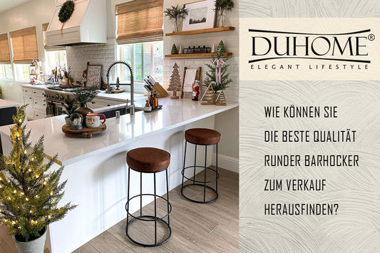 How you can find out the best quality round bar stools for sale?