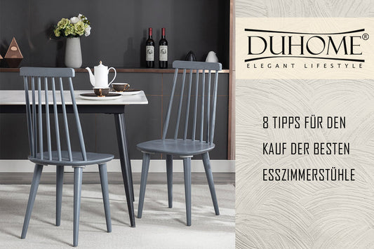 8 Tipps für den Kauf der besten Esszimmerstühle