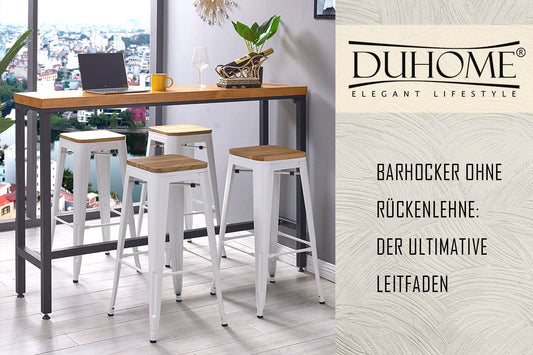 Barhocker ohne Rückenlehne: der ultimative Leitfaden