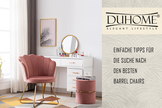 Einfache Tipps für die Suche nach den besten Barrel Chairs