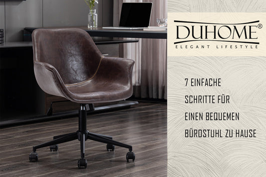 7 einfache Schritte für einen bequemen Bürostuhl zu Hause