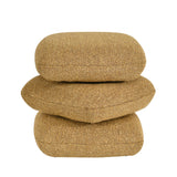 Load image into Gallery viewer, Duhome Sitzhocker aus Bouclé Stoff Ottoman 360° Drehbar Polsterhocker Modern Hocker