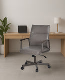 Load image into Gallery viewer, Höhenverstellbarer Bürostuhl mit 360°-Drehung aus PVC