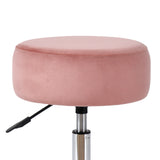 Load image into Gallery viewer, Drehhocker Sitzhocker Hocker RUND höhenverstellbar drehbar aus Kunstleder Farbauswahl Duhome 428S