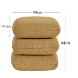 Load image into Gallery viewer, Duhome Sitzhocker aus Bouclé Stoff Ottoman 360° Drehbar Polsterhocker Modern Hocker