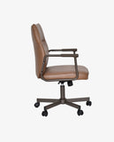 Load image into Gallery viewer, Höhenverstellbarer Bürostuhl mit 360°-Drehung aus PVC