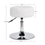 Load image into Gallery viewer, Drehhocker Sitzhocker Hocker RUND höhenverstellbar drehbar aus Kunstleder Farbauswahl Duhome 428S