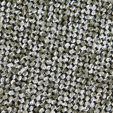 Duhome Sitzhocker aus Bouclé Stoff Ottoman 360° Drehbar Polsterhocker Modern Hocker