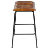 Load image into Gallery viewer, Duhome 2x Barhocker Barstuhl Gestell aus Metall Tresenhocker gepolstert Sitzhöhe 71 cm 5298D1