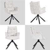 Load image into Gallery viewer, Duhome 180° drehbarer Esszimmerstuhl mit automatischer Liegefunktion