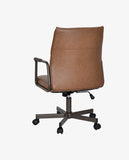 Load image into Gallery viewer, Höhenverstellbarer Bürostuhl mit 360°-Drehung aus PVC