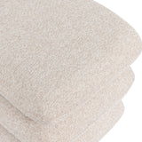 Load image into Gallery viewer, Duhome Sitzhocker aus Bouclé Stoff Ottoman 360° Drehbar Polsterhocker Modern Hocker