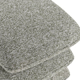 Load image into Gallery viewer, Duhome Sitzhocker aus Bouclé Stoff Ottoman 360° Drehbar Polsterhocker Modern Hocker