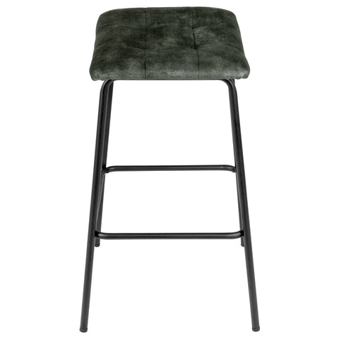 Duhome 2x Barhocker Barstuhl Gestell aus Metall Tresenhocker gepolstert Sitzhöhe 71 cm 5298D1