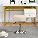 Load image into Gallery viewer, Drehhocker Sitzhocker Hocker RUND höhenverstellbar drehbar aus Kunstleder Farbauswahl Duhome 428S