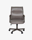 Load image into Gallery viewer, Höhenverstellbarer Bürostuhl mit 360°-Drehung aus PVC