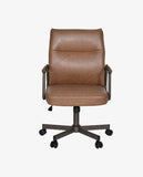 Load image into Gallery viewer, Höhenverstellbarer Bürostuhl mit 360°-Drehung aus PVC