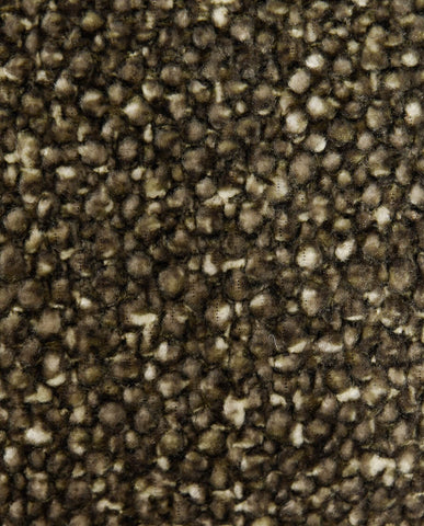 Höhenverstellbarer Drehbarer Bouclé-Barhocker mit Fußstütze