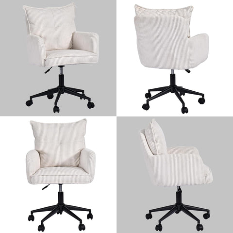 Duhome Drehstuhl aus Kordsamt