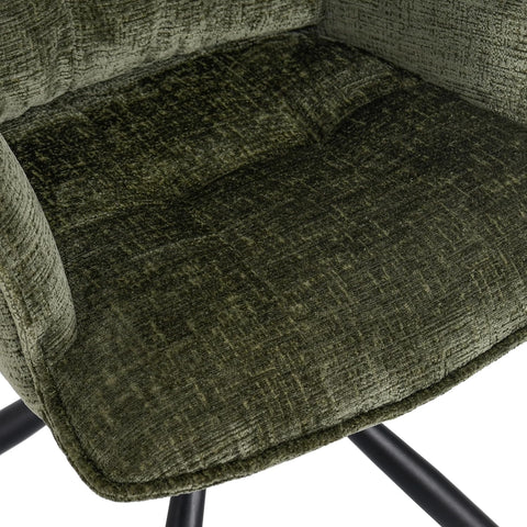 Duhome 180° drehbarer Esszimmerstuhl mit automatischer Liegefunktion